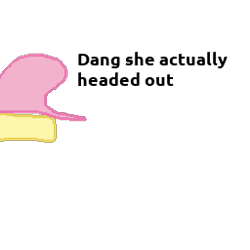 Size: 256x256 | Tagged: artist needed, safe, fluttershy, pegasus, pony, g4, 1000 hours in ms paint, ambiguous gender, flying, ight imma head out, meme, simple background, solo, text, transparent background