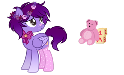 Size: 1024x618 | Tagged: safe, artist:sapphiretwinkle, oc, oc only, oc:flora, pegasus, pony, clothes, female, mare, simple background, socks, solo, transparent background