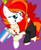 Size: 581x704 | Tagged: safe, artist:circuspaparazzi5678, oc, oc only, oc:clowny, pegasus, pony, base used, hat, party hat, pride, pride flag, pride month, smiling, solo, transgender, transgender pride flag