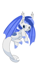 Size: 1080x2024 | Tagged: safe, oc, oc only, oc:strategic surprise, dracony, dragon, hybrid, pony, bat wings, cutie mark, ear fluff, shading, simple background, solo, transparent background, wings