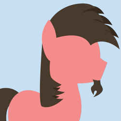 Size: 756x756 | Tagged: safe, artist:ace play, derpibooru exclusive, oc, oc only, oc:ace play, earth pony, pony, derpibooru, .svg available, derpibooru background pony icon, facial hair, goatee, male, meta, minimalist, modern art, solo, stallion, svg, vector