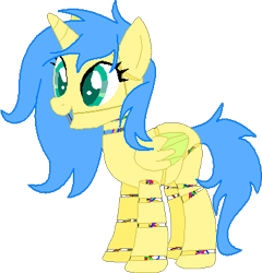 Size: 366x382 | Tagged: safe, artist:westrail642fan, oc, oc only, oc:crystal sky, alicorn, pony, robot, robot pony, rise and fall, alicorn oc, animatronic, horn, simple background, solo, spring-lock, spring-lock animatronic, transparent background, wings