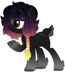 Size: 2082x2301 | Tagged: source needed, safe, artist:azrealrou, oc, oc only, deer, pony, high res, simple background, solo, transparent background