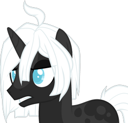 Size: 1868x1791 | Tagged: safe, artist:azrealrou, oc, oc only, pony, unicorn, simple background, solo, transparent background