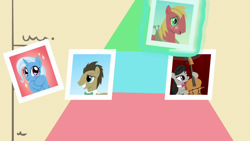 Size: 1920x1080 | Tagged: safe, screencap, big macintosh, doctor whooves, octavia melody, time turner, trixie, pony, a horse shoe-in, g4, female, male, mare, picture, stallion