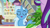 Size: 1920x1080 | Tagged: safe, screencap, phyllis, starlight glimmer, trixie, pony, unicorn, a horse shoe-in, g4, my little pony: friendship is magic, eyes closed, female, mare, philodendron, plant, potted plant, starlight's office