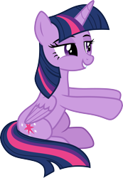 Size: 3000x4335 | Tagged: safe, artist:cloudy glow, artist:yanoda, twilight sparkle, alicorn, pony, deep tissue memories, g4, my little pony: friendship is forever, cutie mark, female, mare, simple background, sitting, solo, transparent background, twilight sparkle (alicorn), vector