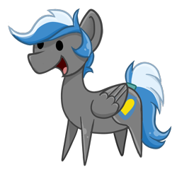 Size: 1400x1400 | Tagged: safe, artist:xbeautifuldreamerx, oc, oc only, oc:cloud zapper, pegasus, pony, male, simple background, solo, stallion, transparent background