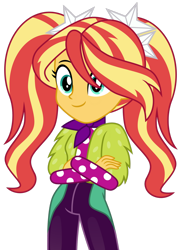 Size: 1024x1411 | Tagged: safe, artist:emeraldblast63, aria blaze, sunset shimmer, equestria girls, equestria girls specials, g4, my little pony equestria girls: better together, my little pony equestria girls: sunset's backstage pass, clothes swap, simple background, transparent background