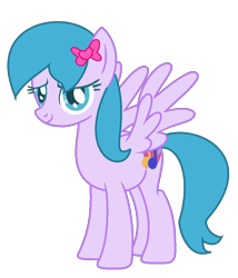 Size: 1041x1217 | Tagged: safe, artist:yuseifan4life, oc, oc only, oc:musical heart, pegasus, pony, female, looking at you, mare, pegasus oc, ribbon, simple background, solo, transparent background, wings