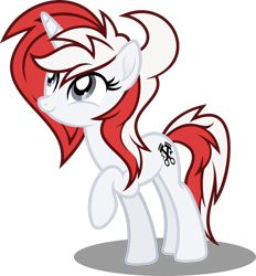 Size: 1280x1382 | Tagged: safe, artist:fuzzybrushy, oc, oc only, oc:stock piston, pony, unicorn, show accurate, simple background, solo, transparent background
