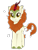 Size: 981x1298 | Tagged: safe, alternate version, artist:ravenirik, autumn blaze, kirin, g4, awwtumn blaze, cloven hooves, cute, female, grin, looking at you, mare, simple background, smiling, smiling at you, solo, transparent background, white outline