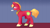 Size: 2560x1440 | Tagged: safe, artist:fuzzypones, big macintosh, earth pony, pony, g4, apology, blushing, freckles, male, sad, solo, speech bubble, stallion, standing