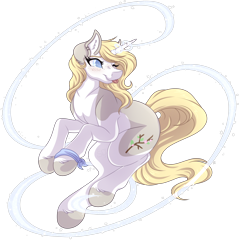 Size: 4182x4122 | Tagged: safe, artist:amazing-artsong, oc, oc only, oc:tegan, pony, unicorn, absurd resolution, ear piercing, earring, female, jewelry, mare, one eye closed, piercing, simple background, solo, transparent background, wink