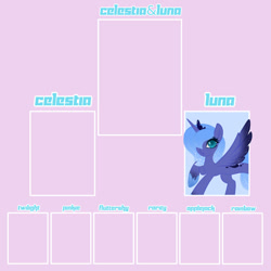 Size: 1000x1000 | Tagged: safe, artist:tosh03x, princess luna, alicorn, pony, g4, art, challenge, colored, cute, flat colors, full body, simple background