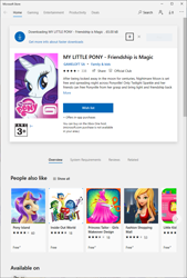 Size: 865x1280 | Tagged: safe, gameloft, rarity, human, pony, unicorn, g4, the big mac question, anger (inside out), clothes, disgust (inside out), dress, fear (inside out), female, implied nightmare moon, implied twilight sparkle, inside out, joy (inside out), mare, meta, my little pony logo, sadness (inside out)