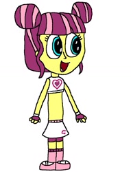 Size: 1024x1341 | Tagged: safe, artist:mixopolischannel, majorette, sweeten sour, equestria girls, g4, boxing bra, boxing shoes, boxing skirt, boxing trunks, clothes, cycling shorts, exeron fighters, exeron gloves, exeron outfit, fingerless gloves, gloves, mma gloves, shoes, skirt, sneakers, socks, sports bra