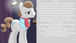 Size: 1920x1080 | Tagged: safe, edit, edited screencap, screencap, star gazer, earth pony, pony, for whom the sweetie belle toils, g4, facts, male, solo, stallion, text