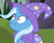 Size: 896x717 | Tagged: safe, screencap, trixie, pony, unicorn, a horse shoe-in, g4, my little pony: friendship is magic, cape, clothes, cropped, faic, female, hat, mare, scared, solo, trixie's cape, trixie's hat