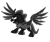 Size: 3000x2500 | Tagged: safe, artist:jezzarat, pony of shadows, pony, shadow pony, villains of equestria collab, g4, shadow play, creature, digital art, high res, simple background, transparent background