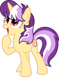 Size: 5595x7228 | Tagged: safe, artist:shootingstarsentry, oc, oc only, oc:star fall, pony, unicorn, absurd resolution, female, mare, offspring, parent:flash sentry, parent:twilight sparkle, parents:flashlight, simple background, solo, transparent background, vector