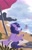 Size: 1870x2880 | Tagged: safe, artist:hierozaki, spike, twilight sparkle, dragon, pony, unicorn, g4, beach, beach umbrella, cloud, female, floaty, inner tube, male, mare, ocean, sky, unicorn twilight, waving