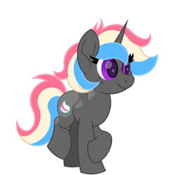 Size: 1800x1800 | Tagged: safe, artist:ponkus, oc, oc only, pony, unicorn, female, mare, simple background, solo, transparent background