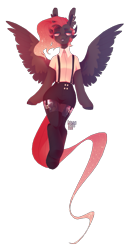 Size: 559x1082 | Tagged: safe, artist:ipoloarts, oc, oc only, alicorn, fly, insect, original species, pony, flying, simple background, solo, transparent background