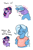 Size: 658x994 | Tagged: safe, artist:jargon scott, trixie, twilight sparkle, g4, clothes, comic, dialogue, magic, shirt, smug, t-shirt