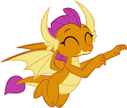 Size: 6863x5845 | Tagged: safe, artist:memnoch, smolder, dragon, g4, cute, female, flying, simple background, smolderbetes, solo, transparent background, vector