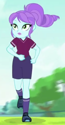 Size: 255x492 | Tagged: safe, screencap, crystal lullaby, equestria girls, equestria girls series, g4, sock it to me, spoiler:eqg series (season 2), clothes, cropped, female, shorts, sock it to me: rarity, solo, sports shorts