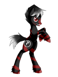 Size: 1200x1600 | Tagged: safe, artist:tomat-in-cup, oc, oc only, earth pony, pony, earth pony oc, male, rearing, red and black oc, simple background, solo, stallion, transparent background, unshorn fetlocks