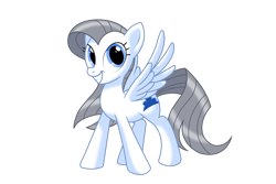 Size: 1280x854 | Tagged: safe, artist:champion-of-namira, oc, oc only, oc:silverline, pegasus, pony, female, mare, simple background, solo, transparent background