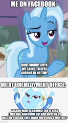 Size: 500x900 | Tagged: safe, trixie, equestria girls, g4, caption, facebook, image macro, meme, text