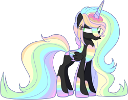 Size: 4394x3440 | Tagged: safe, artist:azrealrou, oc, oc only, alicorn, pony, alicorn oc, donut, food, horn, simple background, solo, transparent background, wings