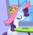 Size: 697x720 | Tagged: safe, derpibooru exclusive, edit, edited screencap, editor:katy木土, screencap, rarity, pony, unicorn, g4, sweet and elite, cropped, cup, drinking, eyes closed, female, hat, levitation, magic, mare, solo, teacup, telekinesis