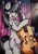 Size: 1452x2048 | Tagged: safe, artist:canvymamamoo, octavia melody, earth pony, pony, semi-anthro, g4, arm hooves, bipedal, bow (instrument), bowtie, butt, cello, cello bow, chest fluff, dock, female, holding, looking at you, looking back, mare, musical instrument, plot, smiling, solo, treblebutt