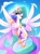 Size: 2459x3336 | Tagged: safe, artist:nekosnicker, princess celestia, alicorn, pony, g4, backlighting, chest fluff, cloud, crown, female, flying, high res, jewelry, looking at you, mare, open mouth, profile, regalia, sky, solo, spread wings, wings