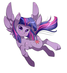 Size: 2103x2276 | Tagged: safe, artist:tomat-in-cup, twilight sparkle, alicorn, pony, g4, female, high res, mare, simple background, solo, spread wings, transparent background, twilight sparkle (alicorn), wings