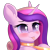 Size: 1280x1280 | Tagged: safe, artist:xcinnamon-twistx, princess cadance, alicorn, pony, g4, :3, :p, blushing, collar, cute, cutedance, female, femsub, fetish, leash, leather collar, patreon, patreon link, pet play, princess, simple background, solo, submission, submissive, tongue out, transparent background, weapons-grade cute, wide eyes