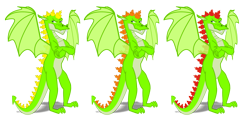 Size: 2087x1010 | Tagged: safe, artist:a-bright-idea, oc, oc only, oc:rancor, dragon, simple background, solo, transparent background