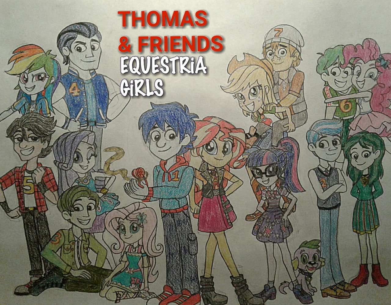 2395255 safe, artistjebens1, applejack, fluttershy, pinkie pie