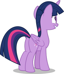 Size: 3449x4000 | Tagged: safe, artist:orin331, twilight sparkle, alicorn, pony, g4, butt, creepy, creepy smile, female, grin, mare, plot, simple background, smiling, solo, transparent background, twibutt, twilight sparkle (alicorn)