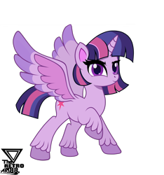 Size: 4300x4600 | Tagged: safe, artist:theretroart88, twilight sparkle, alicorn, pony, g4, g4.5, my little pony: pony life, g4.5 to g4, hoof fluff, simple background, transparent background, twilight sparkle (alicorn)