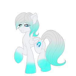 Size: 4134x4134 | Tagged: safe, artist:darkstorm mlp, oc, oc only, oc:cold front, pegasus, pony, butt, dock, heterochromia, plot, solo, tail