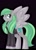 Size: 1600x2230 | Tagged: safe, artist:thehaywaiianhorse, oc, oc only, pegasus, pony, black background, clothes, deviantart watermark, female, jacket, mare, obtrusive watermark, simple background, solo, watermark