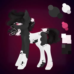 Size: 1080x1080 | Tagged: safe, artist:nel_liddell, oc, oc only, earth pony, pony, earth pony oc, reference sheet, solo