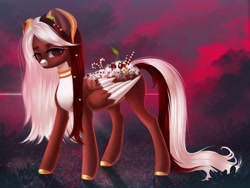 Size: 1280x960 | Tagged: safe, artist:likelike1, oc, oc only, pegasus, pony, female, mare, solo, two toned wings, wings