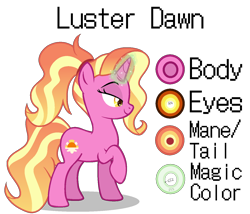 Size: 1400x1200 | Tagged: safe, artist:choisky13, luster dawn, pony, g4, female, magic, simple background, solo, transparent background