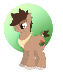 Size: 1640x1877 | Tagged: safe, artist:dyonys, oc, oc:hazelnut sweets, earth pony, pony, clothes, male, scarf, simple background, stallion, transparent background